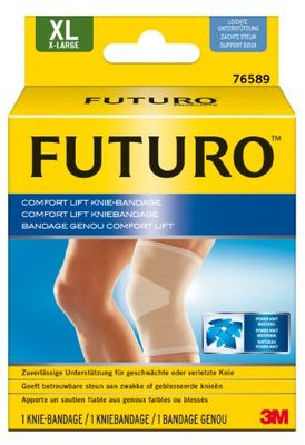 FUTURO FUT76589 Comfort Kniebrace, aan beide zijden draagbaar, maat XL, 49,5-55,9 cm
