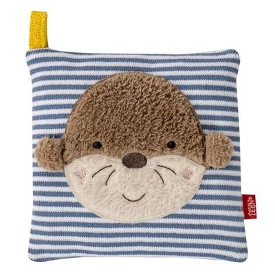Fehn Coussin de noyaux de cerise - Coussin douillet avec sac chaud/froid amovible - Pour bébés et tout-petits à partir de 0 mois