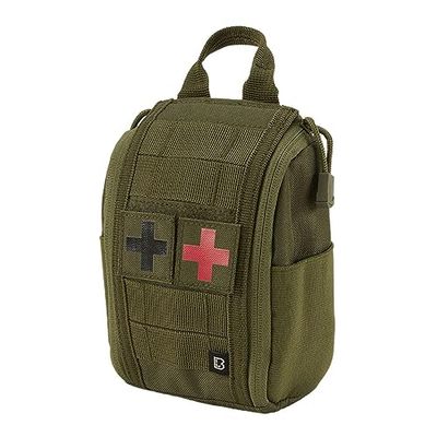 Brandit Molle First Aid Pouch Premium tas, uniseks, olijfgroen, Eén Maat