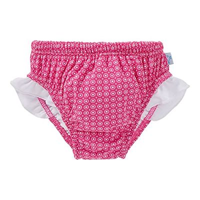 fashy little stars baby-flicka återanvändbar badblöja småbarn simblöja, Rosa/vit, 86/92 cm