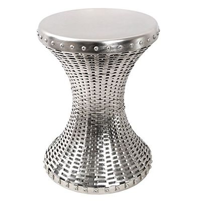 Premier Housewares 2403885 Templar Tabouret Aluminium