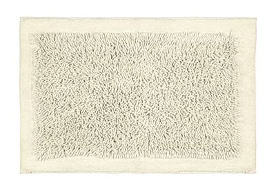 Wenko 25279100 Tappetino Scendibagno Sidyma, Lato Inferiore Antisdrucciolo, Lavabile Fino a 40 °C, Beige