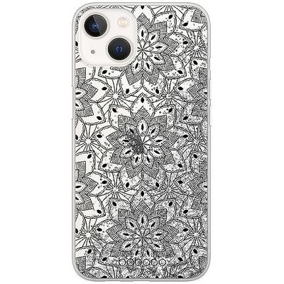 ERT GROUP mobiel telefoonhoesje voor Apple Iphone 13 MINI origineel en officieel erkend Babaco patroon Mandalas 009 optimaal, met glitter overloopeffect