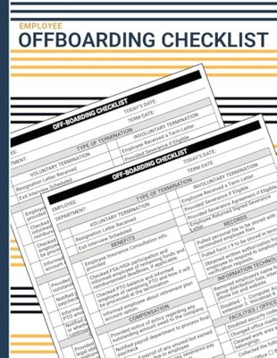 Employee Offboarding Checklist