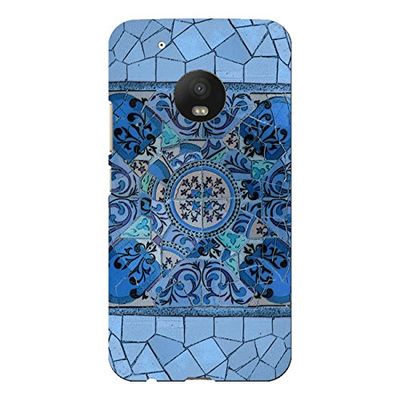 Disagu SF-sdi-5577_580 zub_cc7427 design beschermhoes voor Moto G5 Plus motief "Blauwe mozaïek"