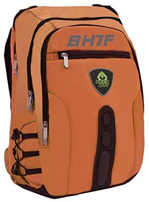 Keep Out Gaming BK7FO Zaino per portatile gaming da 15,6", arancione