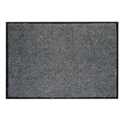 Astra Capacho apanhador de sujidade, felpudo para interior, lavável a 30° C, felpudo antiderrapante, sapato para corredor, cozinha, cinzento 60 x 90 cm