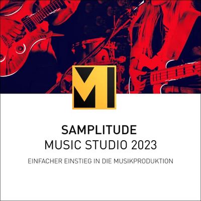 MAGIX Samplitude Music Studio 2022, Everything you need to create your music, The complete software studio for composing, recording, mixing and mastering.