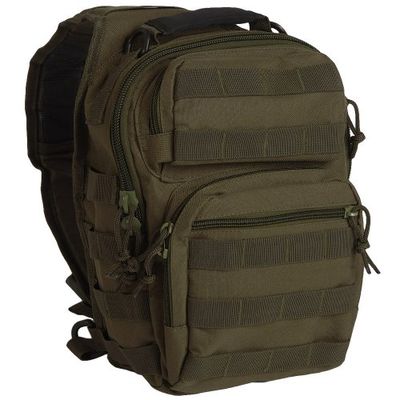 Mil-Tec Mochila de assalto (design do exército americano, com uma correia, tamanho pequeno)