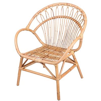 Urban Living SUNNYDAYS Le ROTIN - Fauteuil Indie 69X65XH87CM