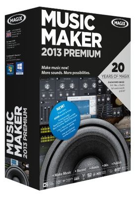 MAGIX Music Maker 2013 Premium (Anniversary Special inkl. Music Studio)