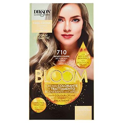 Dikson Muster Dikson Bloom Crema Color 710 Rubio Med Ceniza, Marfil, Estandar
