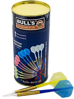 BULL'S Tube Soft Dart 16 g, svart