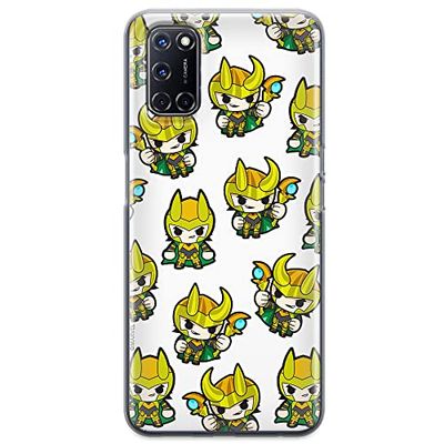 ERT GROUP mobiltelefonfodral för Oppo A92/ A72/ A52 originalt och officiellt licensierat Marvel mönster Loki 003 optimalt anpassad till formen på mobiltelefonen, fodral tillverkad av TPU-plast