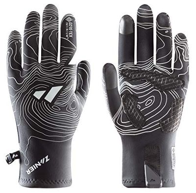 Zanier Unisex – Adult 40078-2010-10.5 Gloves, Black, White, 10.5