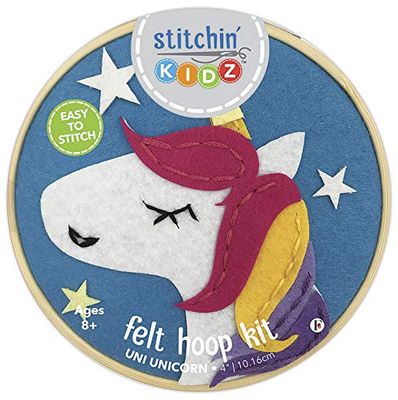 Fabric Editions CERCHI IN FELTRO UNICORNO, taglia unica