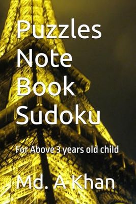 Puzzles Note Book Sudoku: For Above 3 years old child