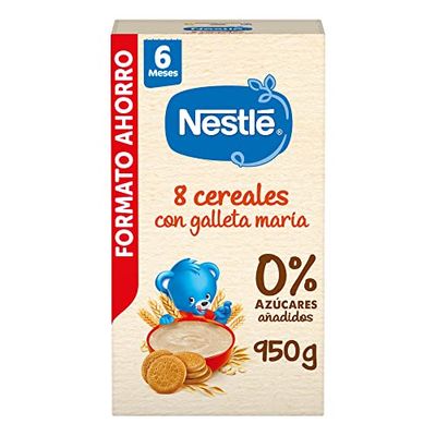 Nestle Papilla 8 Cereales con Galleta, 950 g