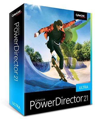 CyberLink PowerDirector 21 Ultra | Universelle Videobearbeitung | Lebenslange Lizenz | BOX | Windows (64-Bit)