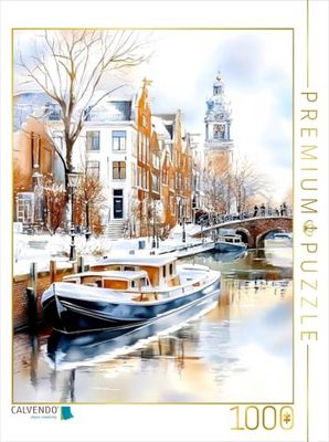 CALVENDO Puzzel Winteridylle | legformaat cm fotopuzzel voor gelukkige uren