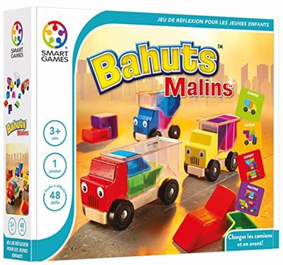 SmartGames Bahuts Malins Preescolar Niño/niña - Juegos educativos (Multicolor, Preescolar, Niño/niña, 3 año(s), 8 año(s), 48 pieza(s))