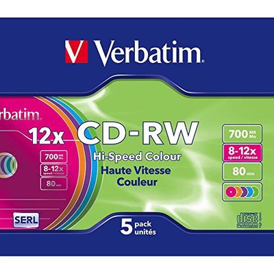 Verbatim DataLifePlus Hi-Speed CD-RW x 5 700 Mo