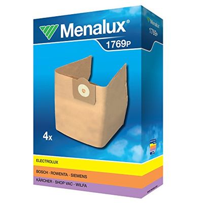 Menalux 1769 P 4 sacs d'aspirateur
