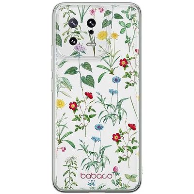 ERT GROUP mobiltelefonfodral för Xiaomi 13 originalt och officiellt licensierat Babaco mönster Flowers 042 optimalt anpassad till formen på mobiltelefonen, fodral tillverkad av TPU-plast