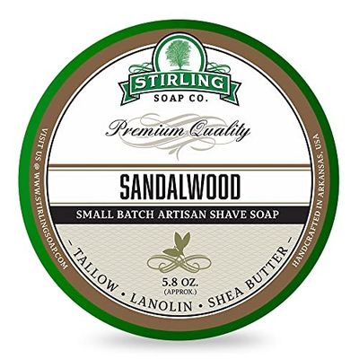STIRLING Sapone da barba Sandalwood 170ml