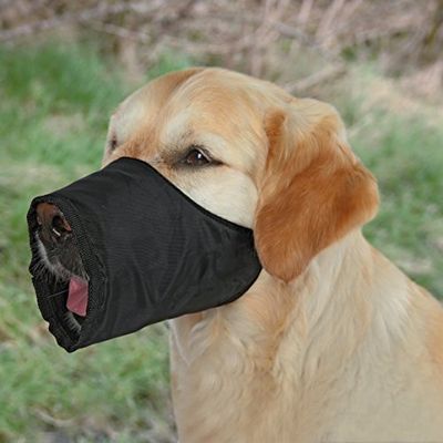 Trixie Nylon Muzzle, Small/ Medium , Black