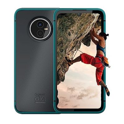Gigaset GX4 Smartphone voor buitengebruik - Militaire norm - Stof & Waterdicht IP68-6,1" HD+ V-Notch Display met Gorilla Glass, 64GB+4GB RAM, 48MP Camera, Snel opladen, Android 14 geschikt, Petrol