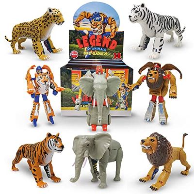 sbabam s.r.l. Beast Gladiators Single Pack col.ass. Animals turning into robots, 3d collection