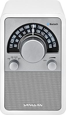 Sangean WR-15BT Rádio FM, branco