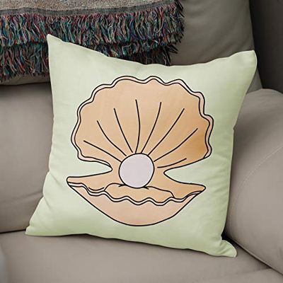 BonaMaison Fundas para Cojínes, Funda de Almohada para Sofá Coche Silla Oficina Cama Decorativa Moderna Decoración del Hogar, 43x43 Cm - Diseñado y Fabricado en Turquía