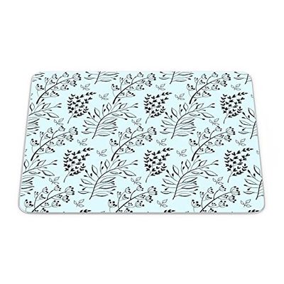 Questo Casa, Tappetino per mouse con stampa digitale, antiscivolo, per ufficio e casa, dimensioni: 22 x 18 cm