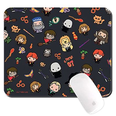 Original And Officially Licensed By Harry Potter Mouse Pad for PC, Pattern Harry Potter 026 Multicoloured, Computer Mouse Mat, Non-Slip, 220 mm x 180 mm