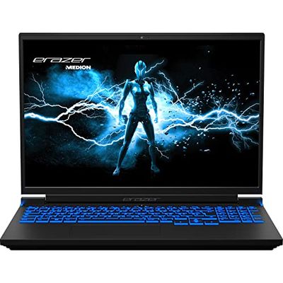 ERAZER Major X10, PC Portable Gamer - CPU Intel i7, 16 Go RAM, SSD 1 to, Intel Arc A730M, Windows 11 Home, 16" (40,6 cm), 2560 x 1600 QHD+ (165Hz) - Anti-Reflet, Clavier Rétro-Éclairé, MEDION MD62501