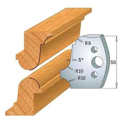 CMT ORANGE TOOLS 691.557 - PAR DE CONTRACUCHILLAS 50x4mm