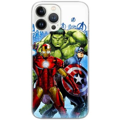 Ert Group custodia per cellulare per Iphone 13 PRO originale e con licenza ufficiale Marvel, modello Avengers 009 adattato in modo ottimale alla forma dello smartphone, custodia in TPU