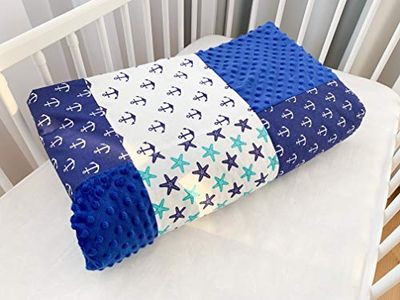 Kospu coperta per bebè coperta per bambini coperta patchwork coperta da gioco coperta carrozzina 100% cotone (80 x 120 cm). Coperta morbida e soffice preferita per il tuo bambino