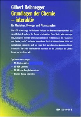 Grundlagen Der Chemie - Interaktiv: Fur Mediziner, Biologen Und Pharmazeuten