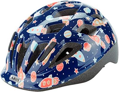 Abus unisex ungdom SMOOTY 2.0 barnhjälm, blue space M