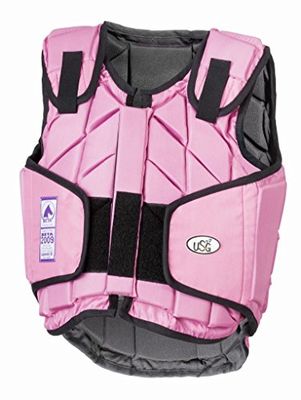 USG Eco-Flexi Panel veiligheidsvest, EN 13158-2018, beschermingsvest, roze, kinderen XS