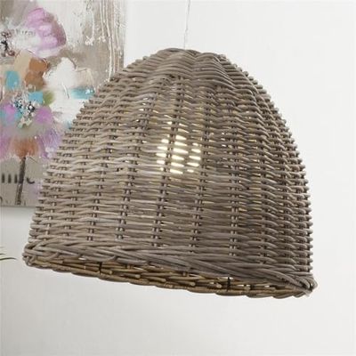 LAMPARA TECHO KUBU GREY 54D. CMS. 54x54x41 cms