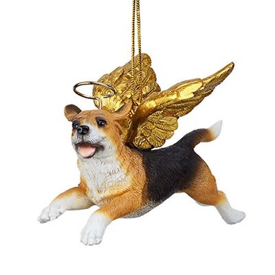 Design Toscano JH170713 Ornement De Noël - Honneur cabot Beagle vacances Chien d'ange Ornements
