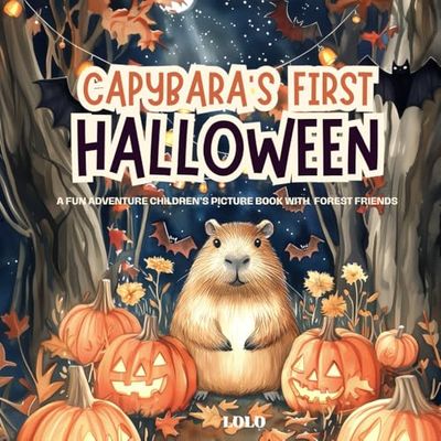 Capybara’s First Halloween: A Fun Adventure Children's Picture Book with Forest Friends