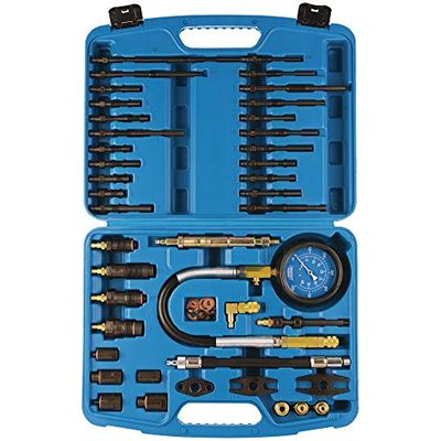 Draper 35886 - Kit di test di compressione per motori diesel e benzina (37 pezzi)