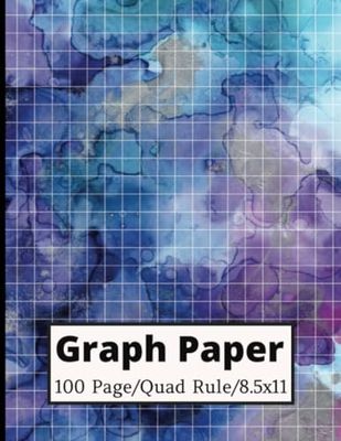 Graph Paper Composition Notebook: Quad Ruled, 100 Sheets (Large, 8.5 x 11): Quad Ruled