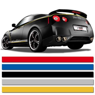 AUTO-STYLE Striping auto-adhésif universel AutoStripe Cool200 - Noir - 6,5mm x 975cm