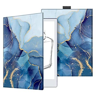FINTIE Case for Remarkable 2 10.3 Inch 2020 - Magnetic Cover Folio Slim and Lightweight Protection for Remarkable 2 Digital Tablets, Ocean Marble